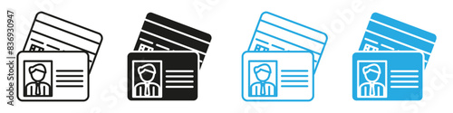 Personal documents icon illustrating record keeping and file management, ideal for office administration, personal records, and organizational tools