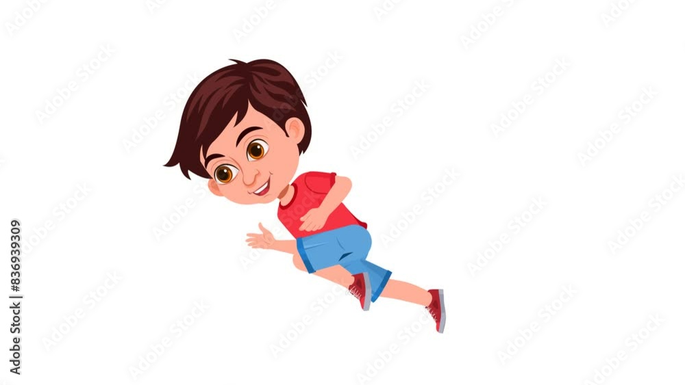Boy Running Animation, character animation of a boy running Boy Running Animation, character animation of a boy running