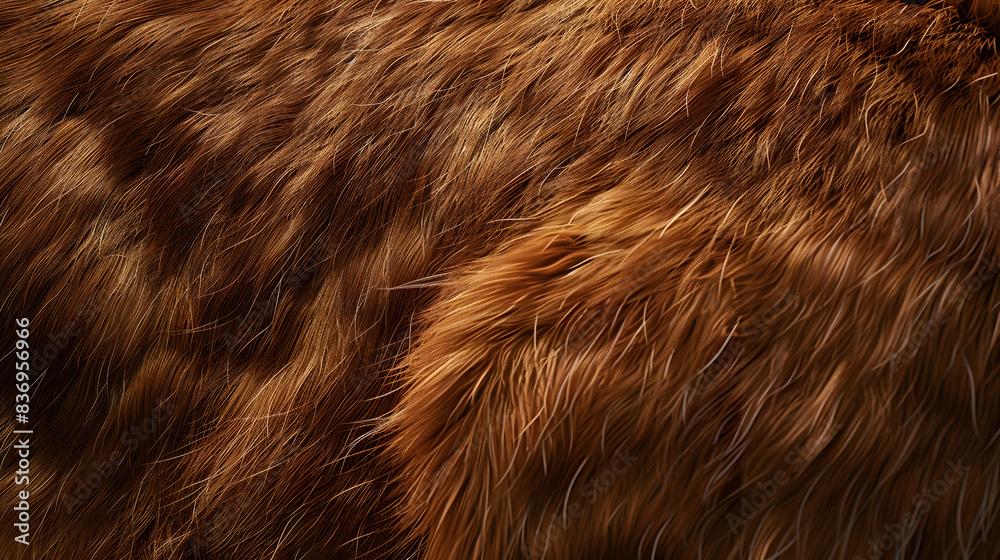Brown fur background texture Brown fur background texture