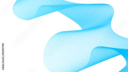 Abstract blue soft transparent wave. Set of blue wavy elements. Dynamic waves. relaxing music sound or technology. banner, web, cover, poster, flyer, card. vector illustration