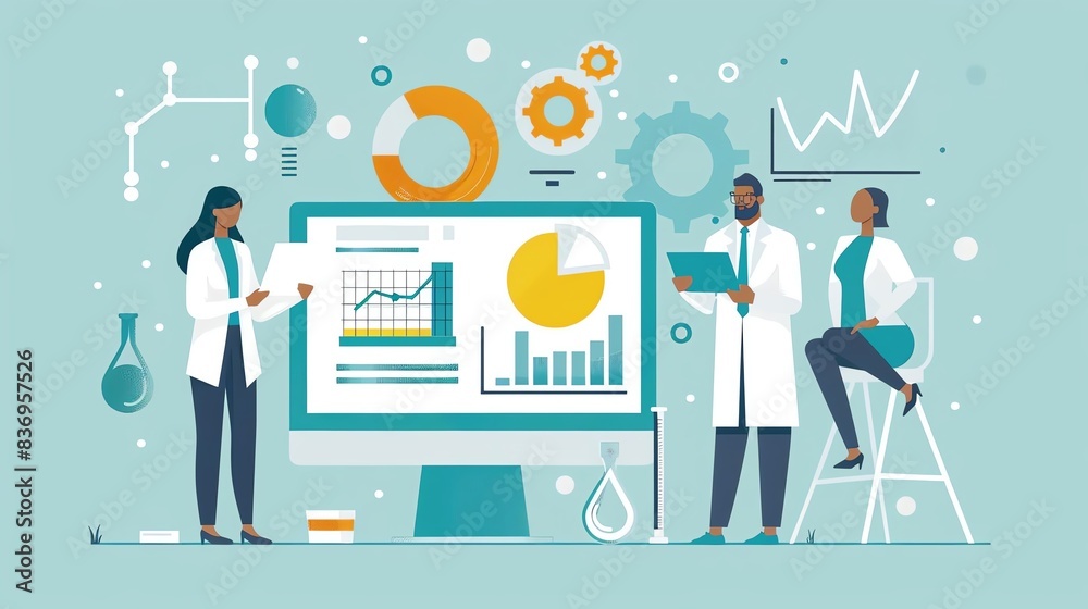 Content Validity Assessment A illustration representation of researchers evaluating survey items for content validity Content Validity Assessment A illustration representation of researchers evaluating survey items for content validity