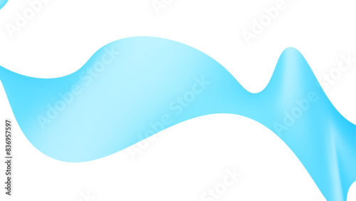 Abstract blue soft transparent wave. Set of blue wavy elements. Dynamic waves. relaxing music sound or technology. banner, web, cover, poster, flyer, card. vector illustration
