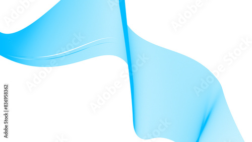 Abstract blue soft transparent wave. Set of blue wavy elements. Dynamic waves. relaxing music sound or technology. banner, web, cover, poster, flyer, card. vector illustration