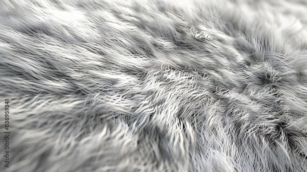 Wolf fur texture, grey and white background texture Wolf fur texture, grey and white background texture