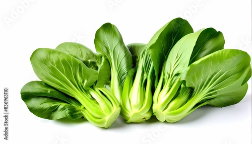 Bok choy commonly known as pak choy featuring its distinctive crunchy leaves  Ai Generated