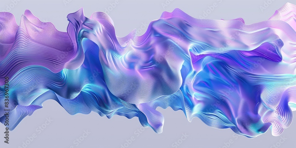 Colorful 3D Flowing Lines Colorful 3D Flowing Lines
