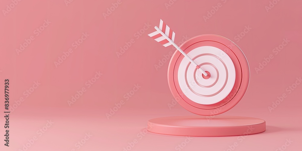 Target with Arrow Bullseye Target with Arrow Bullseye
