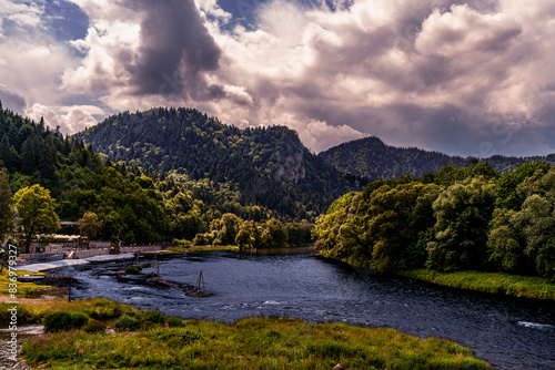 Pieniny , Tatry , Karpaty , góry , Dunajec