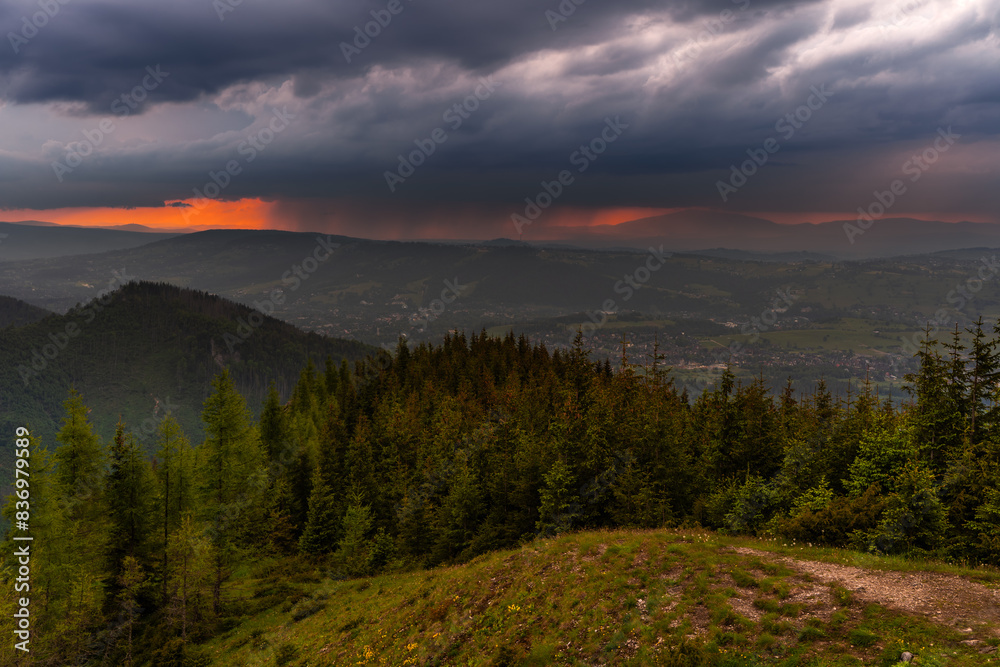 Fototapeta premium Pieniny , Tatry , Karpaty , góry 