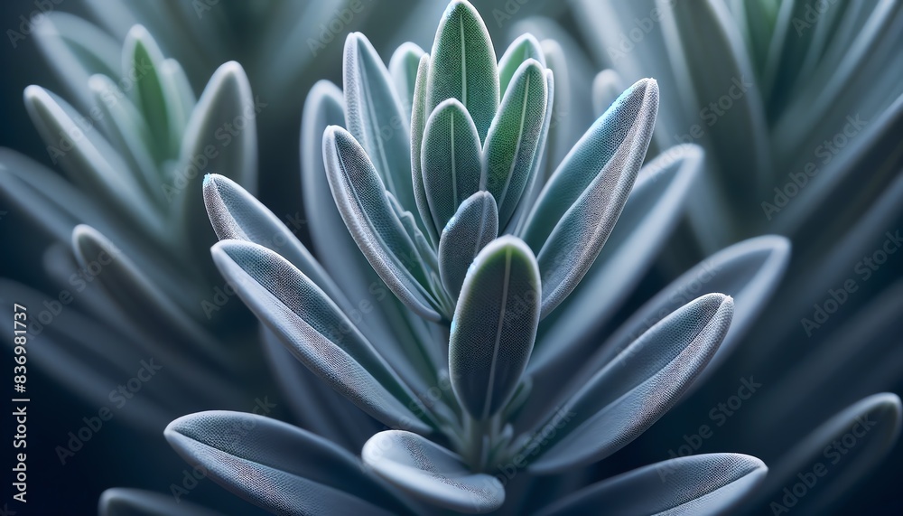 Obraz premium A close-up image of a Lavandula plant