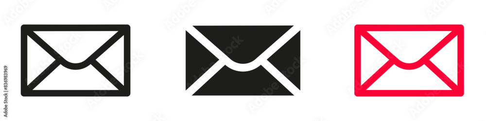 Email icon representing digital communication and messaging, suitable for email marketing, social media, and business correspondence Email icon representing digital communication and messaging, suitable for email marketing, social media, and business correspondence