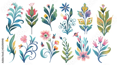 background with flowers