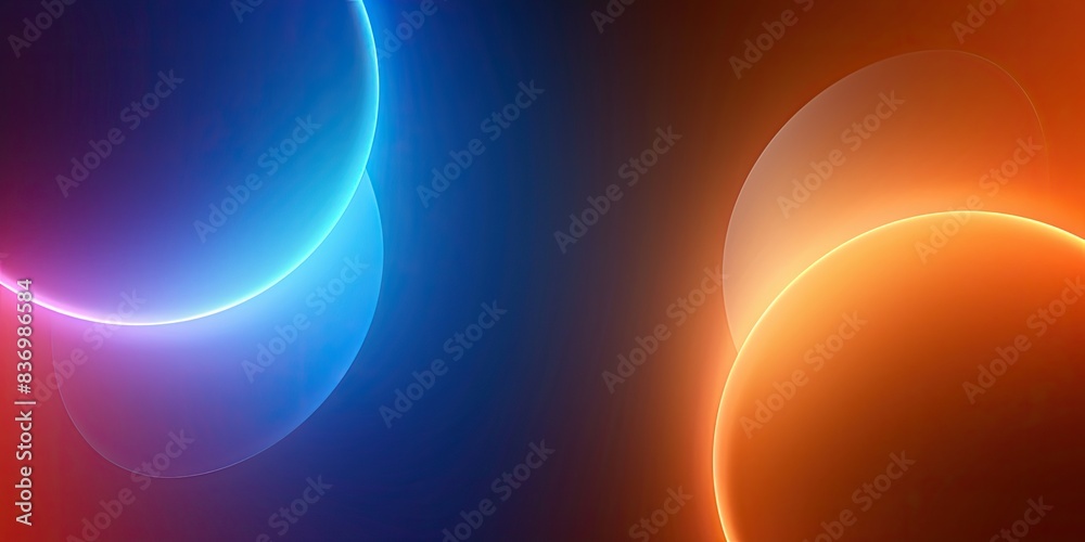 Fototapeta premium Abstract Colorful Wavy Lines
