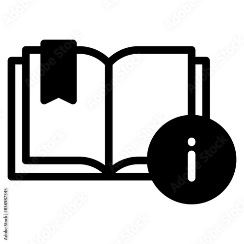 handbook, guide book icon