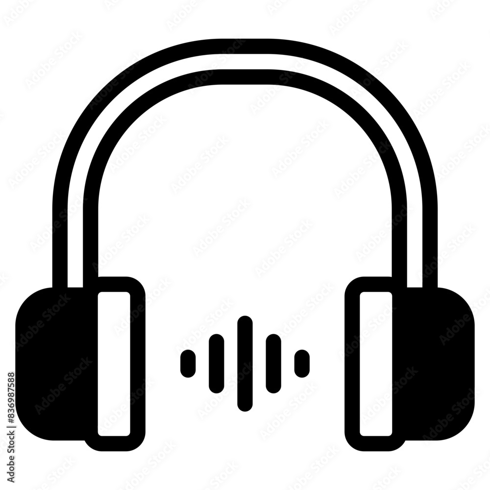 Support, headphone icon