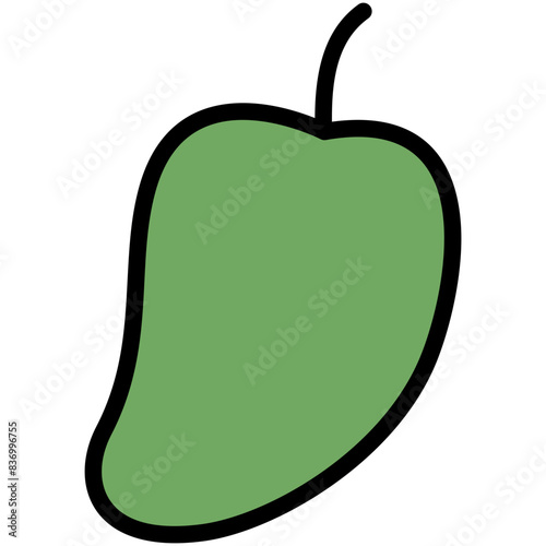 mango filled line icon