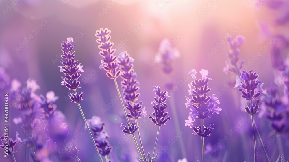 Serene lavender backdrop with gradient hues, perfect for mindfulness concepts. Serene lavender backdrop with gradient hues, perfect for mindfulness concepts.