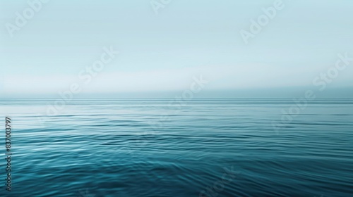 Smooth transition of azure hues  evoking a feeling of tranquility and clarity.