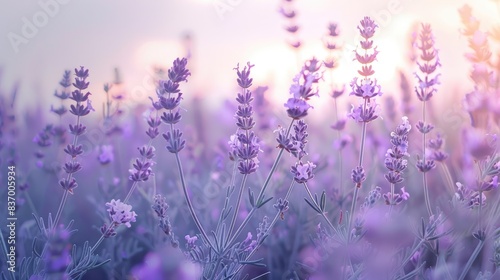 Soft lavender tones transitioning seamlessly  great for dreamy visuals.