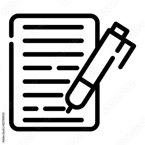  court letter cutline icon style