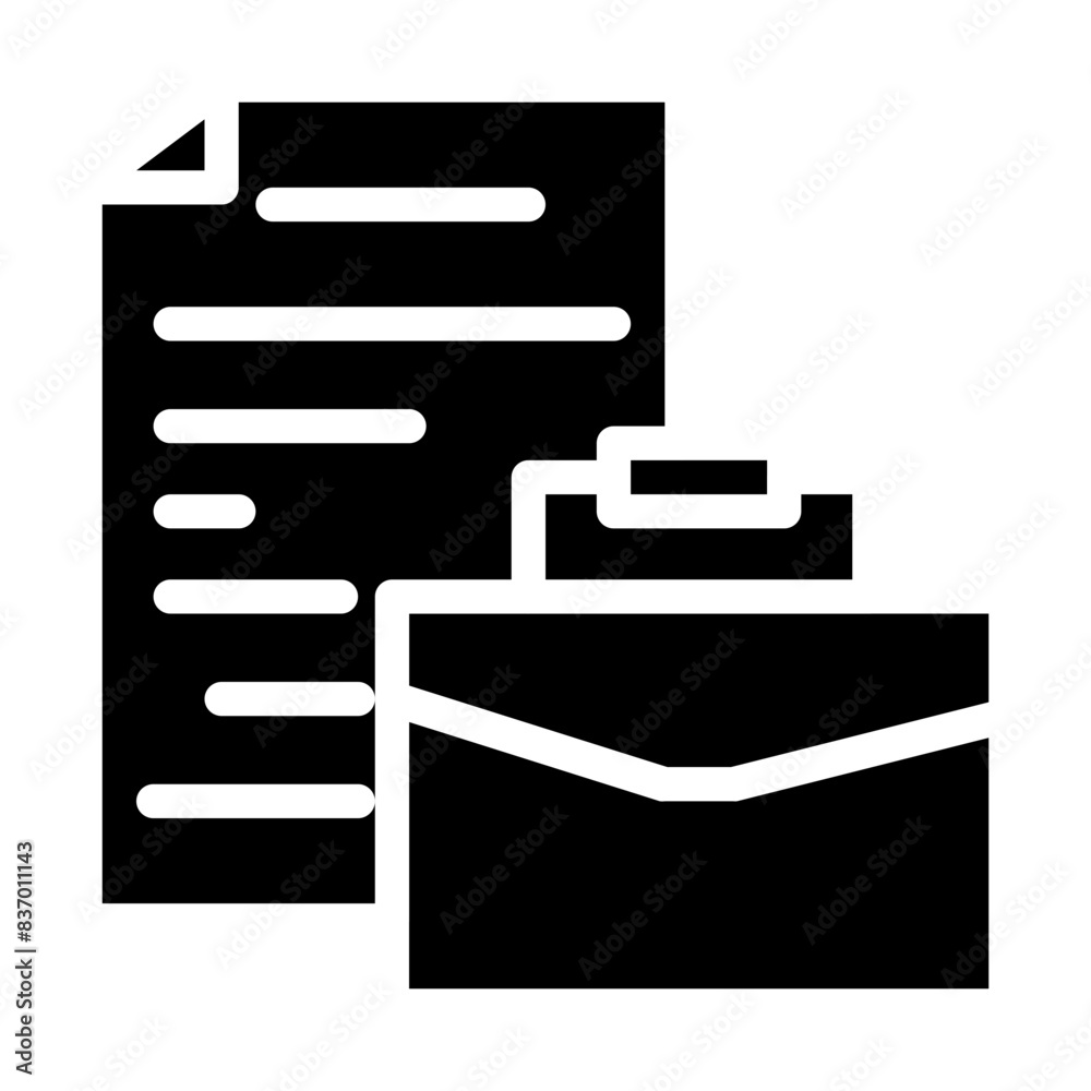 court file solid icon style court file solid icon style