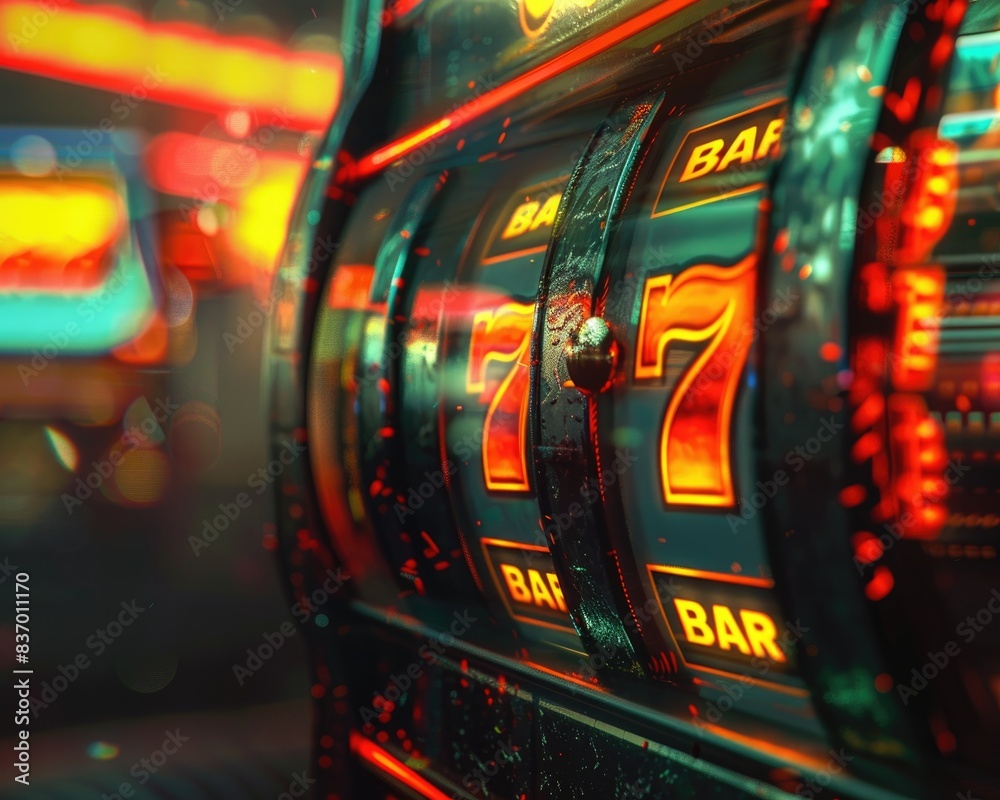 3D render of a slot machine lever being pulled, vibrant colors, dramatic moody lighting, detailed textures, cinematic composition 3D render of a slot machine lever being pulled, vibrant colors, dramatic moody lighting, detailed textures, cinematic composition