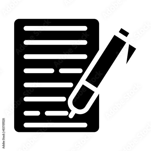 court letter solid icon style