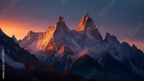 Beautiful scenery of mountains © Shamim Akhtar