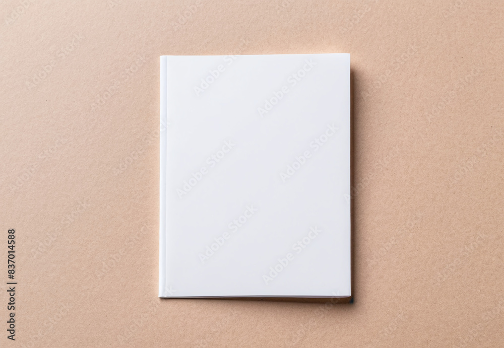 Mockup of a Blank White Notebook Sheet for Notes Mockup of a Blank White Notebook Sheet for Notes