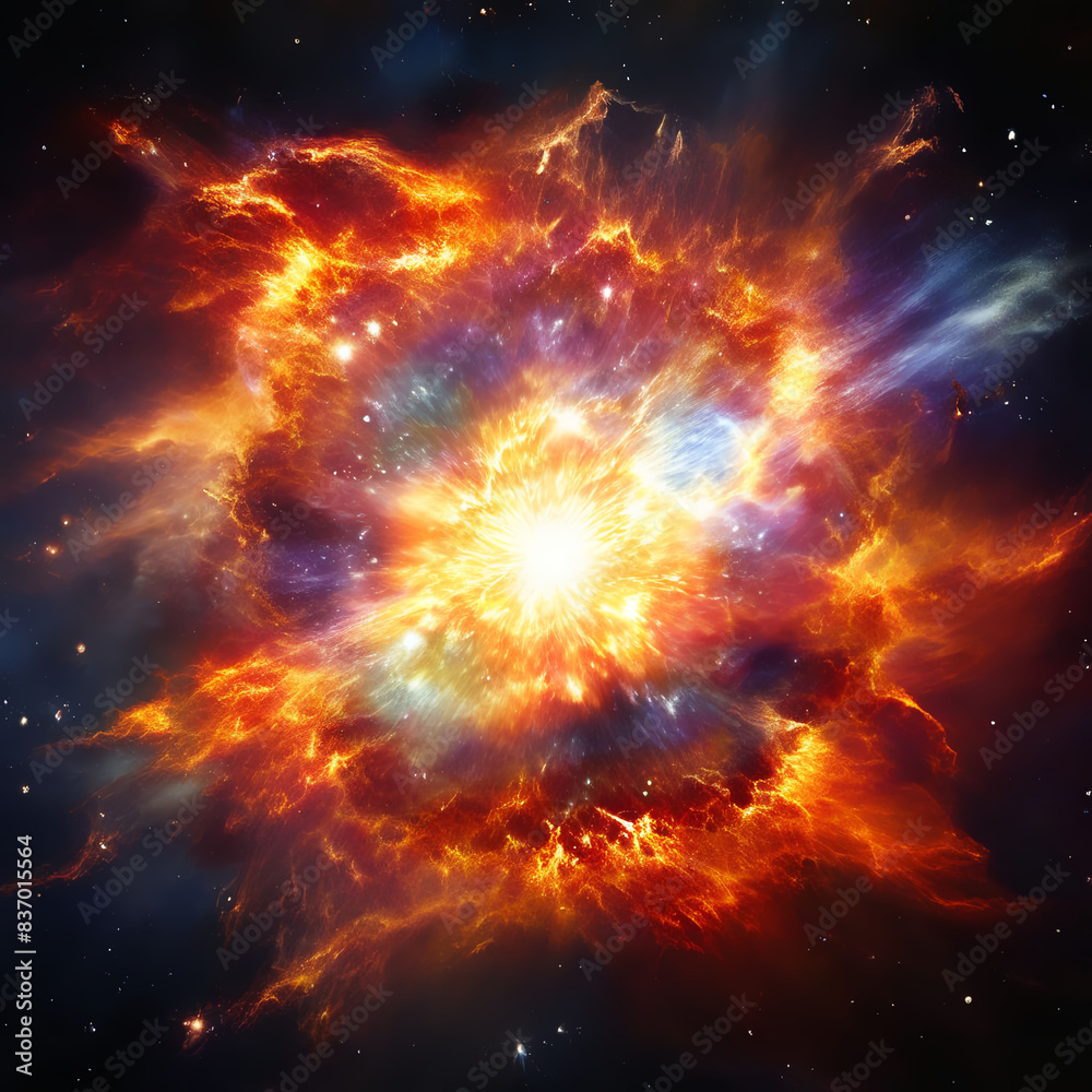 supernova explosion초신성 폭발Generative AI supernova explosion초신성 폭발Generative AI