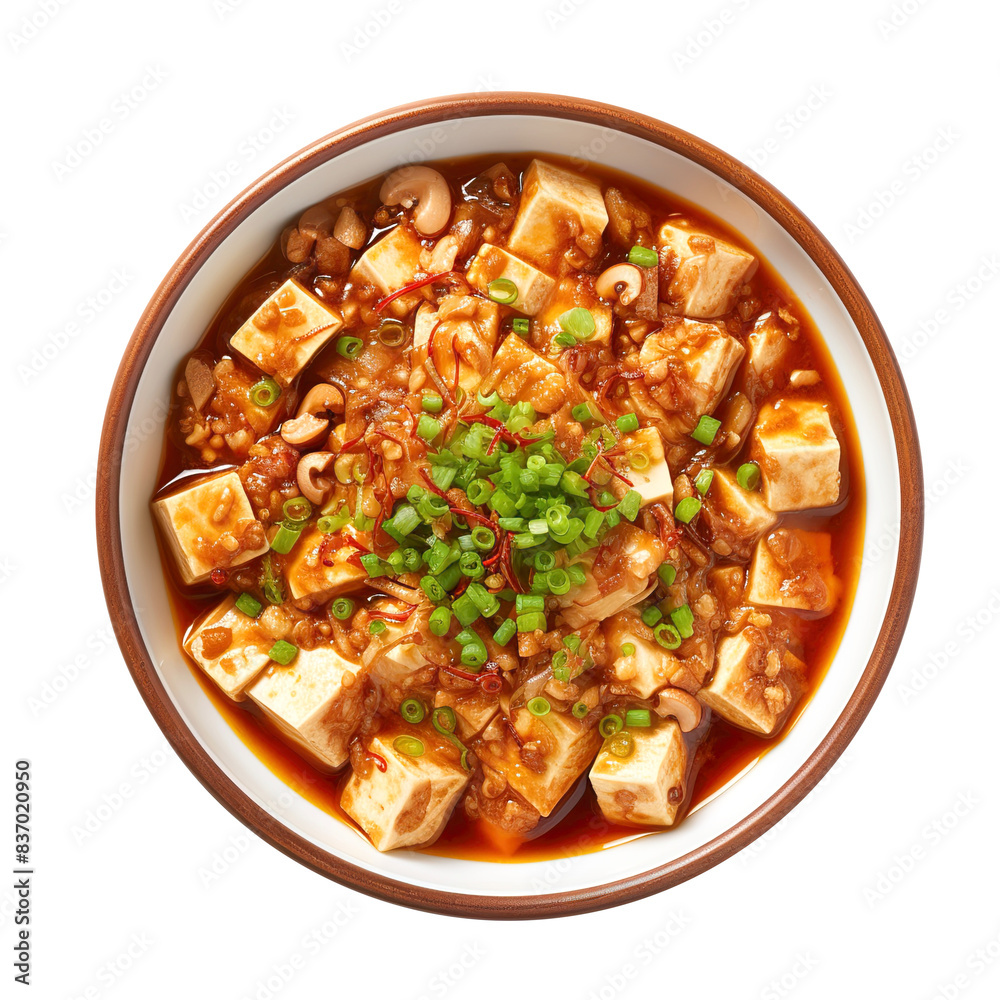 Fototapeta premium Mapo tofu, png