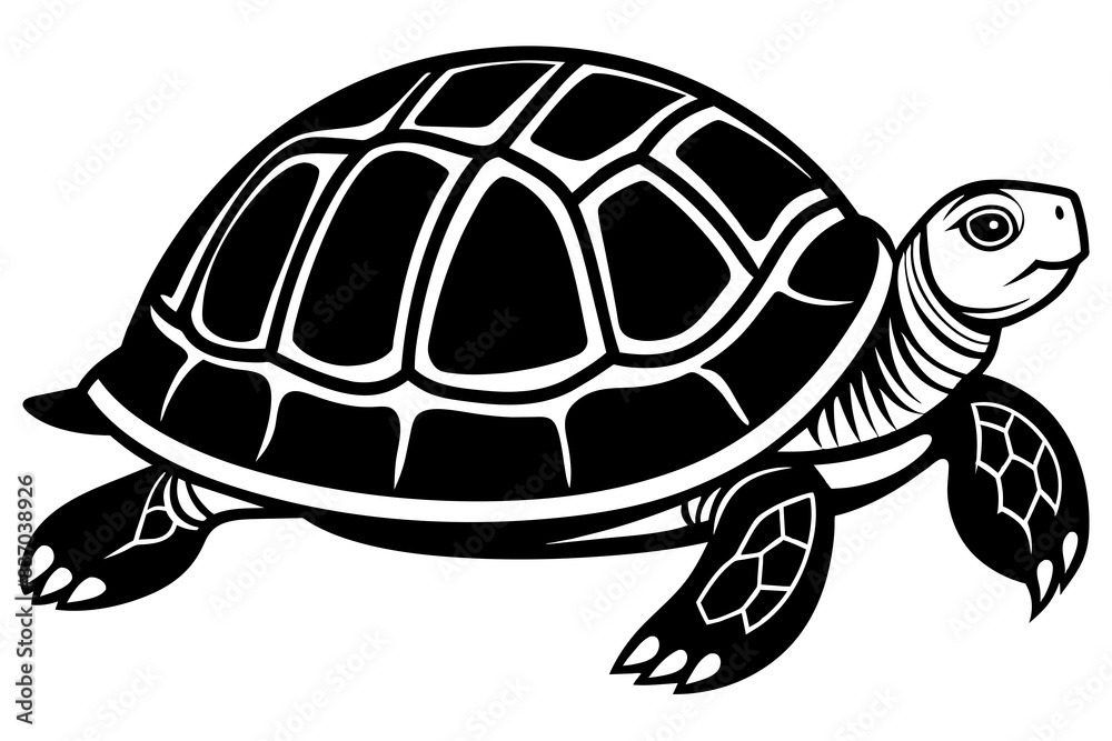 turtle silhouette vector illustration turtle silhouette vector illustration