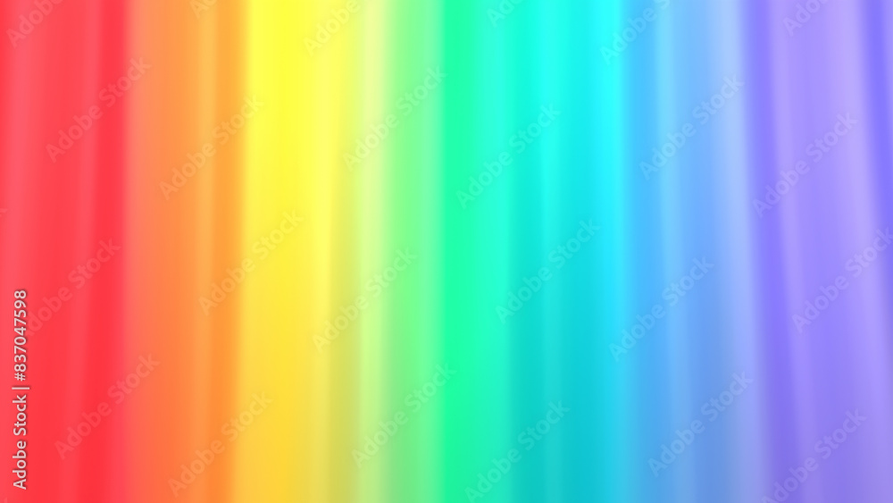 3d rendered rainbow curtain. 3d rendered rainbow curtain.