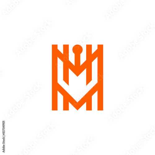 M logo
