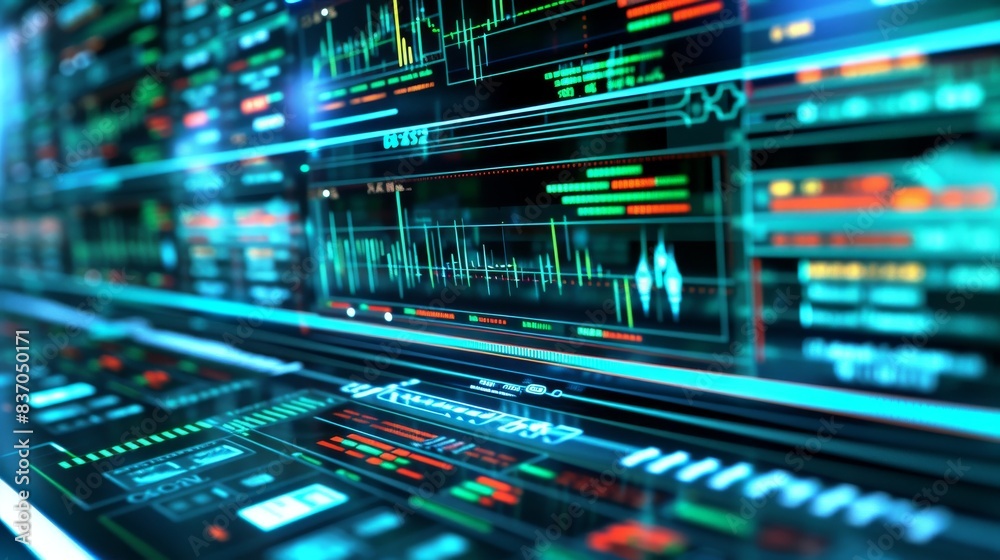 Fraud detection: An image of a system that analyzes financial transactions to identify anomalies and suspicious transactions. --no text --ar 16:9 --quality 0.5 Job ID: f38fecec-7cfb-492b-bad7 Fraud detection: An image of a system that analyzes financial transactions to identify anomalies and suspicious transactions. --no text --ar 16:9 --quality 0.5 Job ID: f38fecec-7cfb-492b-bad7