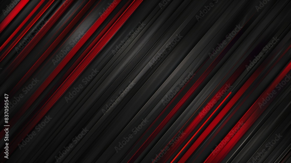 Sleek Red and Black Geometric Design. An abstract design featuring sleek, alternating red and black diagonal stripes that evoke a sense of dynamic motion. Sleek Red and Black Geometric Design. An abstract design featuring sleek, alternating red and black diagonal stripes that evoke a sense of dynamic motion.