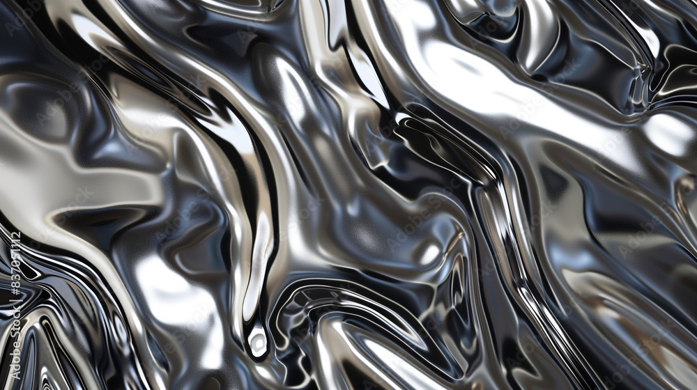 abstract silver liquid metal background abstract silver liquid metal background