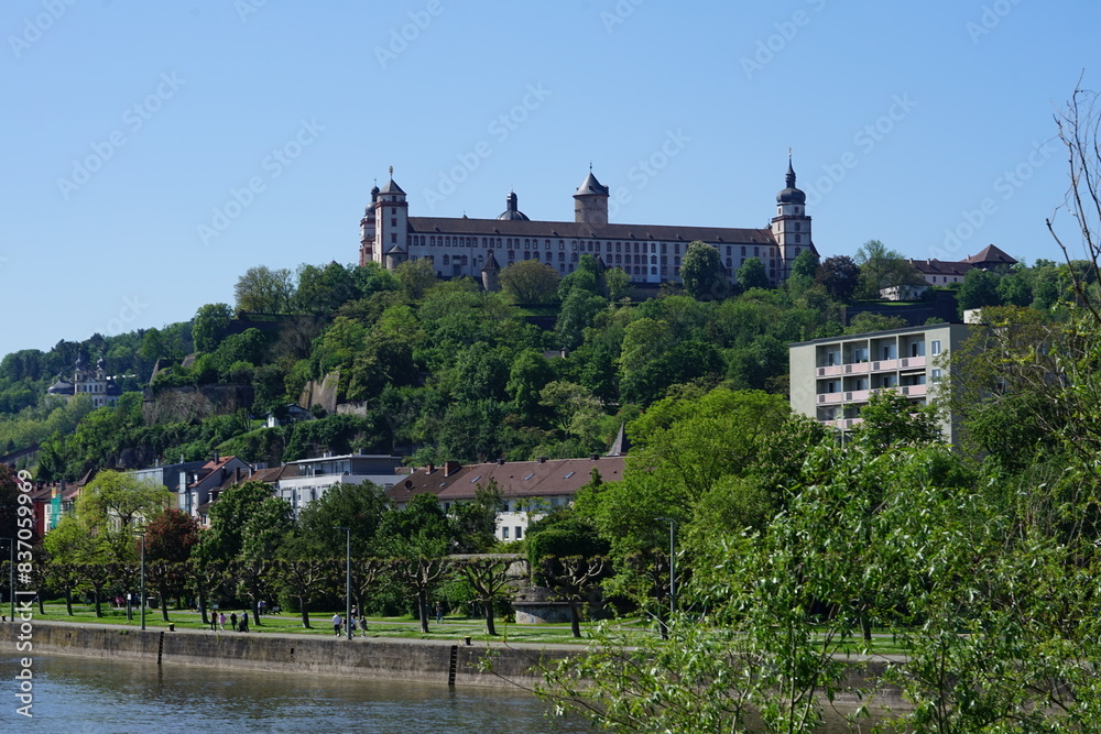 Obraz premium Das Schloss von Würzburg