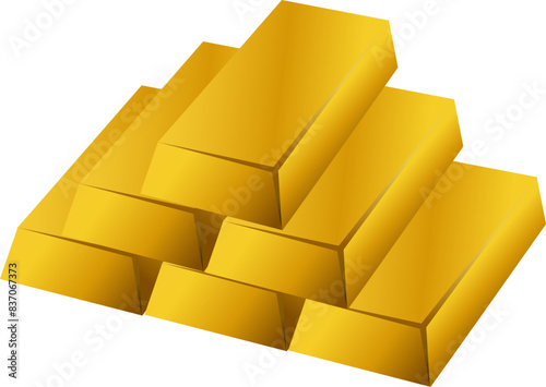 Golds bar illustration