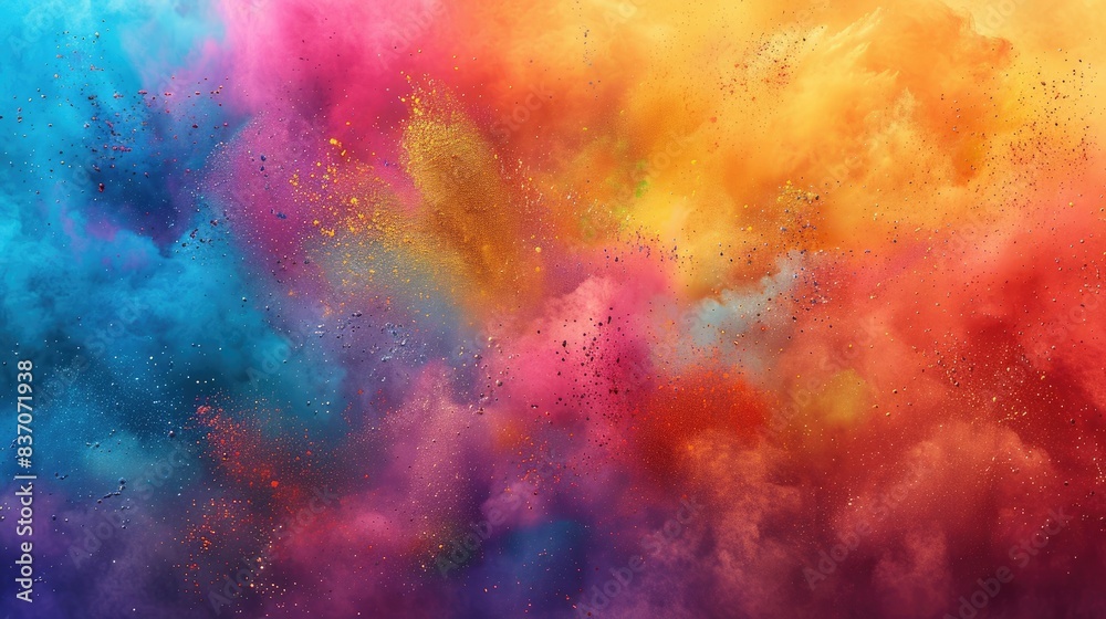 Abstract Colorful Explosion Abstract Colorful Explosion