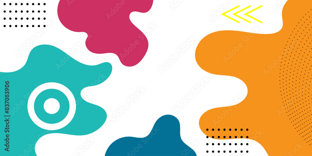 Clourful Abstract pop art background with wave pattern. halftone, dot, line circle. Vector pattern. Color wave template and presentation design Clourful Abstract pop art background with wave pattern. halftone, dot, line circle. Vector pattern. Color wave template and presentation design