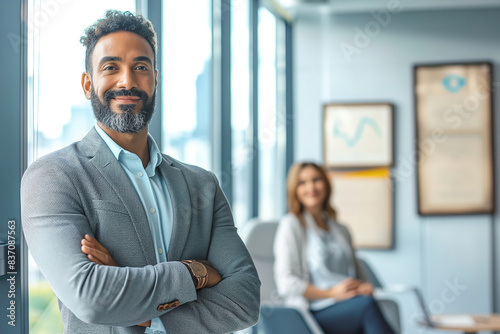 Businessman with Arms Crossed