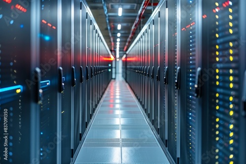 server room of a data center