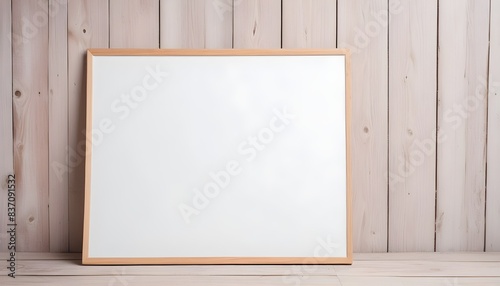 white board on a color background. clean background. concept of idea  meeting  message. 