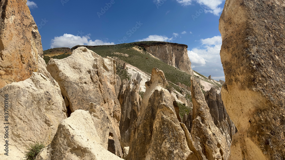 Fototapeta premium Vanadokya, Van's Fairy Chimneys in eastern Anatolia, Natural formations of Chimneys