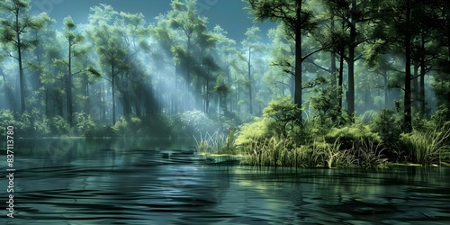 Forests near lakes in 10000 BC were rich in diverse aquatic life. Concept History  Ancient civilizations  Environmental changes  Aquatic ecosystems  Prehistoric forests