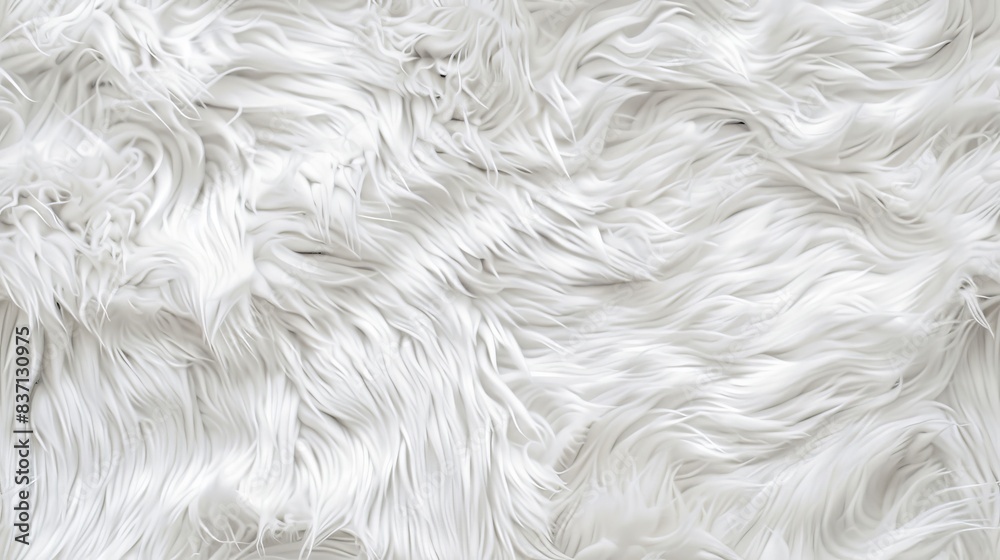 Seamless and fluffy fabric texture, providing a warm and luxurious feel with white fur. Seamless and fluffy fabric texture, providing a warm and luxurious feel with white fur.