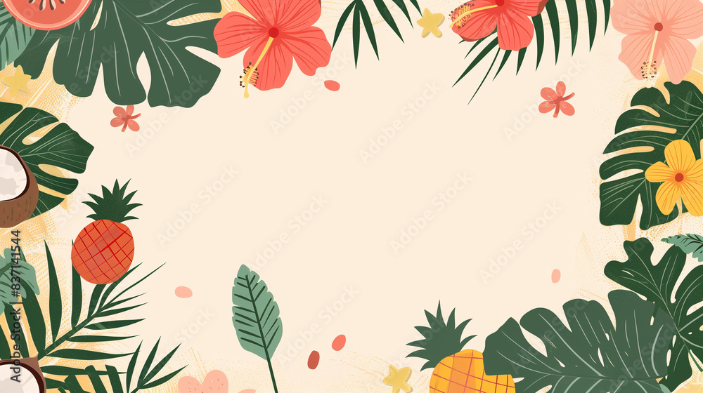 A tropical frame A tropical frame