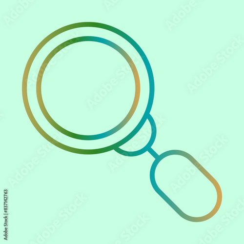 Magnifier icon Design