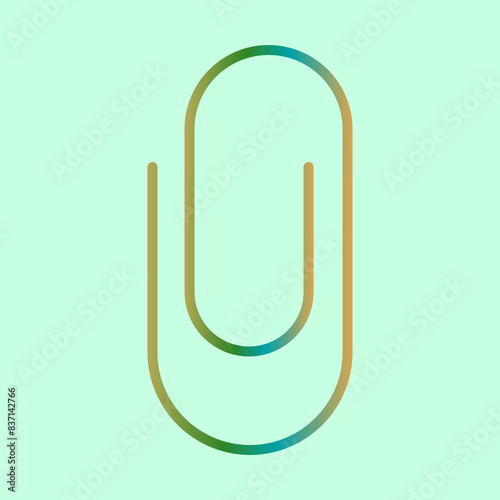 Paperclip icon Design